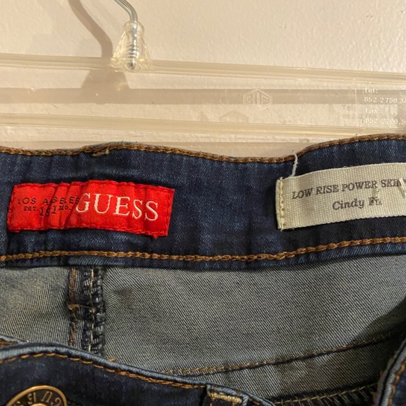 Guess low rise power skinny Cindy fit jeans SIZE 31 - Picture 3 of 3